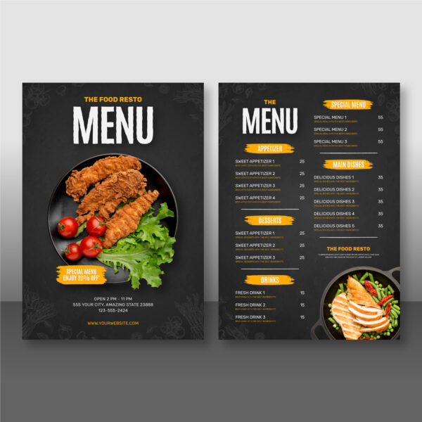 Menu Design