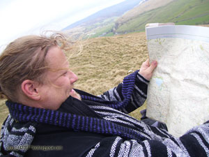 Thomas Baurley mapping a path across the Yorkshire Dales beginning his path blogging and dreamscaping Techno Tink Media origins.